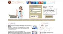 Desktop Screenshot of nursinginqatar.net